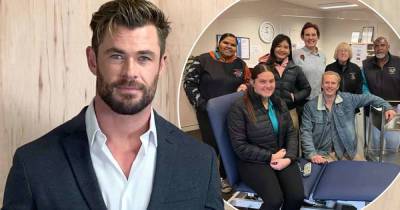 Chris Hemsworth donates thousands of dollars worth of medical supplies - www.msn.com