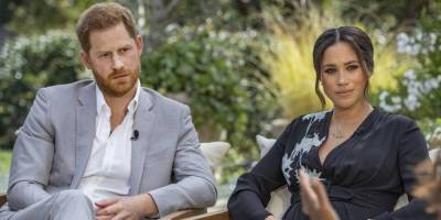 Prince Harry & Meghan Markle's Oprah Interview Is Mirrored In First Look at Lifetime's Third Movie About The Couple - www.justjared.com - Jordan - county Sussex