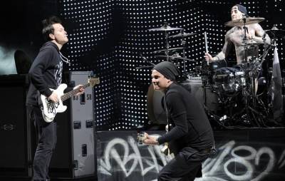Travis Barker and Tom DeLonge voice support for Mark Hoppus following cancer diagnosis - www.nme.com