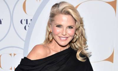 Christie Brinkley smoulders in a mesh swimsuit for flirty throwback photo - hellomagazine.com