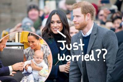 Prince Harry & Meghan Markle Feared Archie Would Be Bullied For This Silly Reason... - perezhilton.com