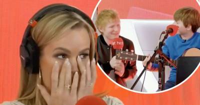 Amanda Holden wipes away tears as Ed Sheeran arrives to surprise fan - www.msn.com