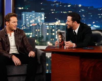 Chris Pratt Throws A Mistaken Retirement Party For Jimmy Kimmel - etcanada.com