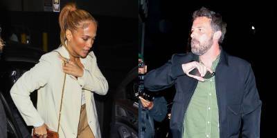Jennifer Lopez & Ben Affleck Couple Up for Romantic Dinner Date in Beverly Hills (Photos) - www.justjared.com - Beverly Hills