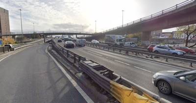 Traffic chaos on M8 as emergency services race to two-vehicle crash in Glasgow - www.dailyrecord.co.uk - Scotland - city Kingston