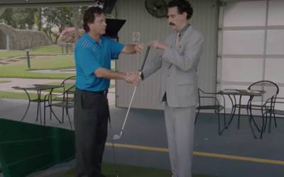 Borat Is the Worst Golf Student Ever in Hilarious New Deleted Scene (Video) - thewrap.com