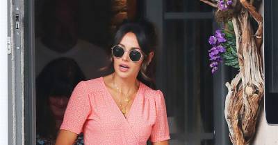 Michelle Keegan channels Hollywood glamour as she grabs lunch date with Mark Wright - www.manchestereveningnews.co.uk - county Hale