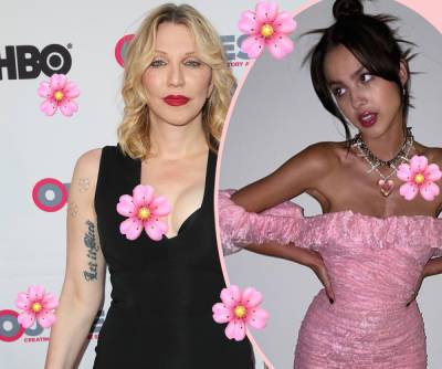 Courtney Love Demands Flowers From Olivia Rodrigo After Accusing Her Of Ripping Off Hole Album Cover - perezhilton.com