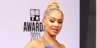 Saweetie Shows Off Major Skin In Gorgeous Dress at BET Awards 2021 - www.justjared.com - Los Angeles