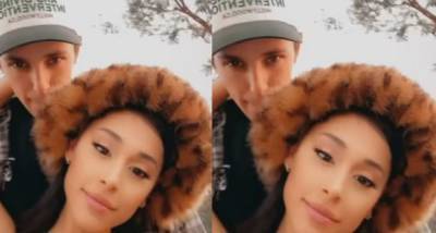 Ariana Grande shares a loved up post with husband Dalton Gomez as the duo steal a kiss in a sweet video - www.pinkvilla.com