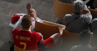 Belgium issue Kevin De Bruyne ankle injury update after Portugal win at Euro 2020 - www.manchestereveningnews.co.uk - Belgium - Portugal