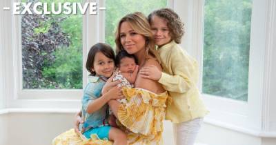 Kimberley Walsh says young sons help with night feeds and had ‘instant attachment’ with newborn brother - www.ok.co.uk - county Scott