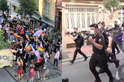 Turkey tear gassed an LGBTQ Pride march in Istanbul - www.metroweekly.com - France - Turkey - city Istanbul