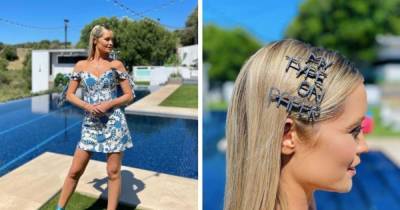Laura Whitmore rocks a very quirky hairclip as she shares first Love Island look - www.ok.co.uk