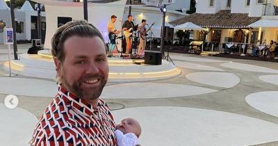 Brian Macfadden - Danielle Parkinson - Inside Brian McFadden's Portugal holiday with newborn Ruby and daughter Molly - ok.co.uk - Portugal