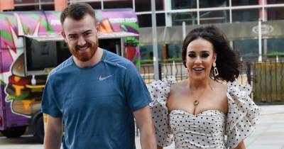 Stephanie Davis puts on loved up display with new man Oliver as they hold hands - www.ok.co.uk - Manchester