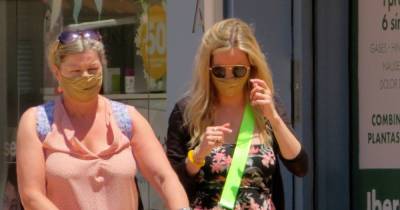 Love Island host Laura Whitmore joined by her mum for stroll with baby daughter in Spain - www.ok.co.uk - Britain - Spain - county Love