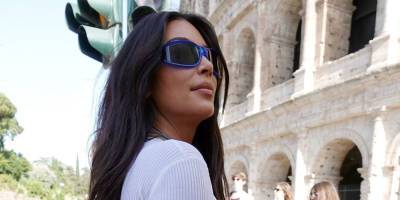Kim Kardashian Takes In The Sights Of Rome During Weekend Getaway - www.justjared.com - Italy - Rome - city Eternal
