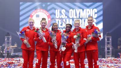 Here Are the 6 Women of the USA Gymnastics Olympic Team - www.glamour.com - USA - Chile - Houston