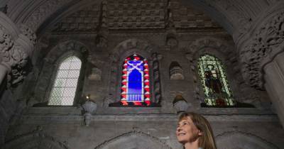 Scots chapel which featured in Da Vinci Code unveils new stained glass window - www.dailyrecord.co.uk - Britain - Scotland