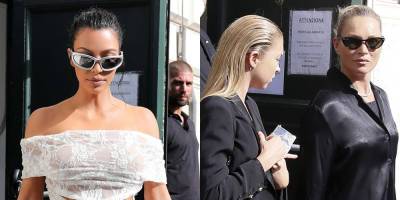 Kim Kardashian Meets Up with Kate Moss to Visit the Vatican - www.justjared.com - Italy - Vatican