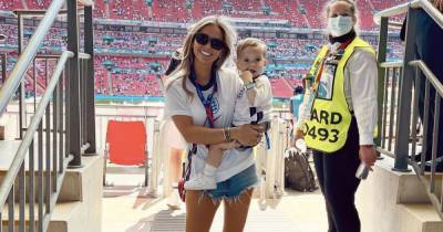 Euros 2021: Wags show their support at Wembley as England battle it out against Germany - www.ok.co.uk - Germany