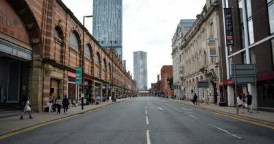 Lockdown or an England match? Manchester's streets empty as crunch Euro match kicked off - www.manchestereveningnews.co.uk - Manchester - Germany