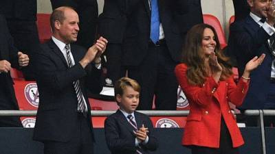 Prince William and Prince George Are Twinning at England's Soccer Match Against Germany - www.etonline.com - Germany