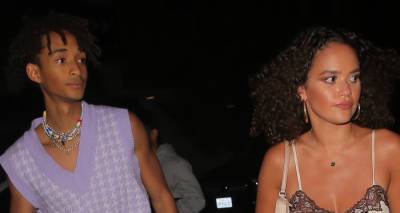 Longtime Pals Jaden Smith & Madison Pettis Catch Up at a Birthday Party In Weho - www.justjared.com - county Pettis - Madison, county Pettis