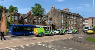 Emergency services rush to scene as Scots bus crash leaves one person in hospital - www.dailyrecord.co.uk - Scotland