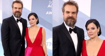 David Harbour reflects on how wife Lily Allen's two daughters played a crucial role in their wedding - www.pinkvilla.com - Britain