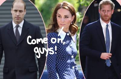 Kate Middleton Is ‘Trying To Mediate’ Peace Between Prince William & Prince Harry! - perezhilton.com