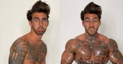 Love Island’s Chris Taylor shows off ‘body transformation’ - but fans spot something odd - www.ok.co.uk