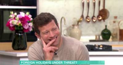 Dermot O'Leary looks unimpressed after name snub from This Morning guest - www.ok.co.uk
