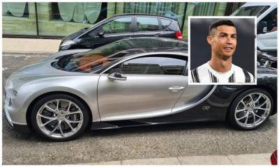 Cristiano Ronaldo spotted driving his Bugatti Chiron in Lisbon - us.hola.com - Portugal - Lisbon