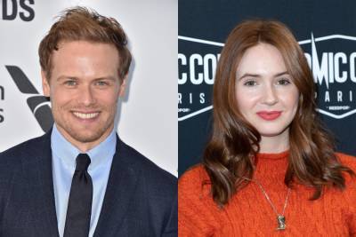 Sam Heughan Offers Karen Gillan A Part In ‘Outlander’ After She Becomes ‘Obsessed’ With The Show - etcanada.com