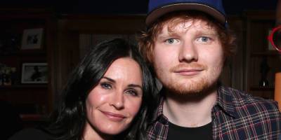 Ed Sheeran Reveals How His Friendship With Courteney Cox Started & The NSFW Prank He Plays On Her - www.justjared.com