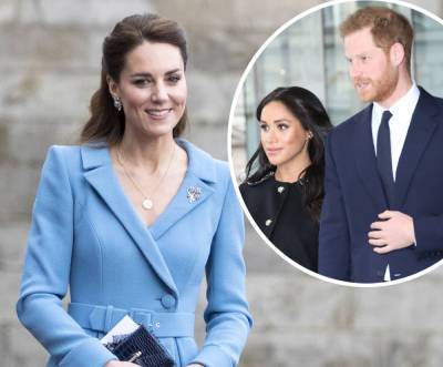Kate Middleton Thought It 'Wasn't Too Late' To Pull Meghan Markle & Prince Harry Back In -- Until THIS Anyway! - perezhilton.com