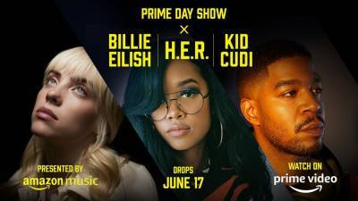 Billie Eilish, H.E.R. and Kid Cudi to Perform for Amazon Prime Day Show: How to Watch - www.etonline.com