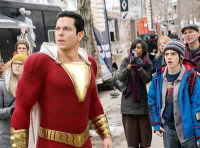 Zachary Levi Shares First Look At New Costume For ‘Shazam’ Sequel: ‘New Suit. Who Dis?’ - etcanada.com