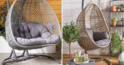 Aldi's iconic Hanging Egg Chair is back and this time it fits two people - www.ok.co.uk - Birmingham