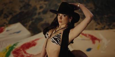 Dua Lipa Rides Cowboy Style for 'Love Again' Music Video - www.justjared.com