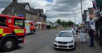 'Hazardous materials' found at Scots property as emergency services close road and evacuate - www.dailyrecord.co.uk - Scotland