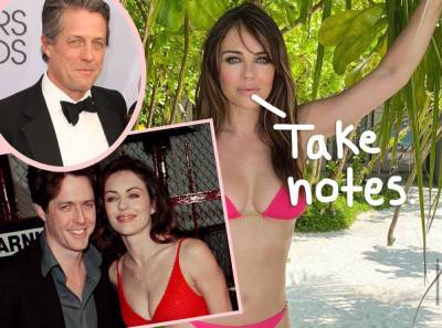 Here’s How Elizabeth Hurley & Hugh Grant Have Remained Friends For Over 20 Years After Breaking Up - perezhilton.com