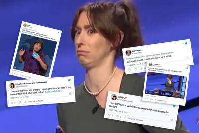 ‘Jeopardy!’ contestant’s snarky faces go viral - nypost.com