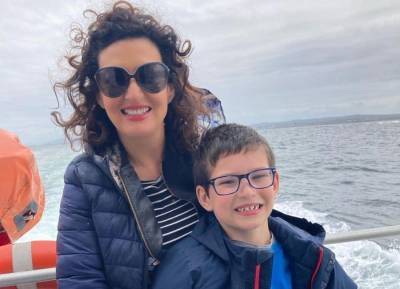 Maura Derrane shares adorable picture with son as she heads home to Inis Mor - evoke.ie