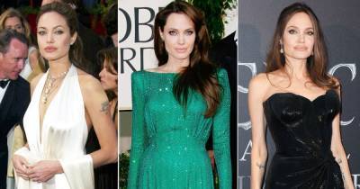 Angelina Jolie’s Best Red Carpet Moments Through the Years - www.usmagazine.com