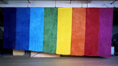 Original Pride flag unveiled at GLBT Historical Society and Museum - qvoicenews.com - San Francisco - city San Francisco