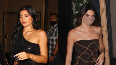 Kendall Kylie Jenner Get Glammed Up For Family Dinner With Kim Kardashian Mom Kris At Craig’s - hollywoodlife.com