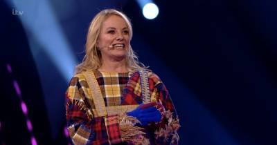 The Masked Dancer: Tamzin Outhwaite unveiled as Scarecrow after elimination round - www.ok.co.uk